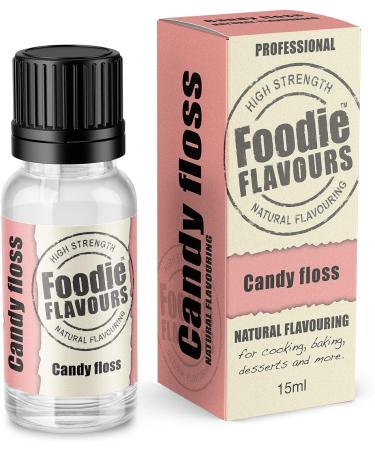 Foodie Flavours Natural Candy Floss Flavouring High Strength - 15ml - Buy Online on GoSupps.com