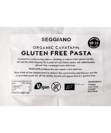 Seggiano Organic Gluten Free Rice & Corn Cavatappi - 4kg Box - Buy Online on GoSupps.com