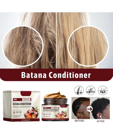 Hair Butter with 100% Pure Raw Batana Oil atural Batana Oil from Honduras Conditioner for Damaged Hair Enhances Hair & Skin Radiance Prevent Hair Loss for Men & Women 120G - Buy Online on GoSupps.com