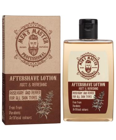 Men's Master calming after shave lotion |After shave product for men |Facial care men |Moisturizing and nourishing |Beard growth men |Bart care |Paraben -free