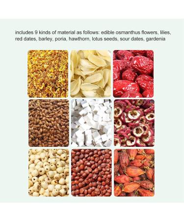 PENO Herbal tea improves sleep quality. Sour jujube tea. Hot and cold drinks every day. Individual package for teenagers. - Buy Online on GoSupps.com