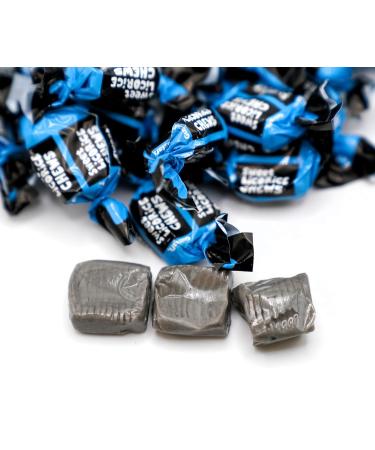 DM Sweets Licorice Toffee - 100 Soft Chewy Pieces | Delicious Indulge in Blue Creamy Treats | International Shipping Available - Buy Online on GoSupps.com