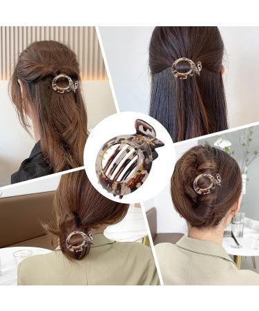 Small Hair Clips for Thin and Flat Hair - Resilient Spring Action in Light Brown - Ideal for Styling - Perfect Everyday Accessory for Women & Girls - Buy Online on GoSupps.com