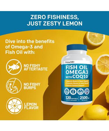 4-in-1 Fish Oil Omega 3 Supplements (2100mg) - Omega 3 Fish Oil with Vitamins D3 & K2 and CoQ10 & 28-in-1 Quercetin with Bromelain Supplement for Daily Immune Defense Support (120ct) - Buy Online on GoSupps.com