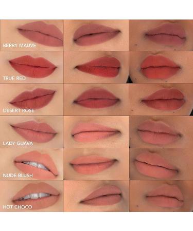 Cle Cosmetics Lip Powder - Long-lasting Matte Lip Tint & Cheek Stain - Nude Blush 0.07 oz - Buy Online on GoSupps.com