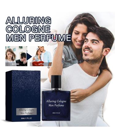 Cologne for Men - Charming Eau de Perfume - Long Lasting Pheromones Perfumes Elegant and Fresh Fragrance to Unleash Masculinity 50ml/1.7 Fl.Oz Blue - Buy Online on GoSupps.com