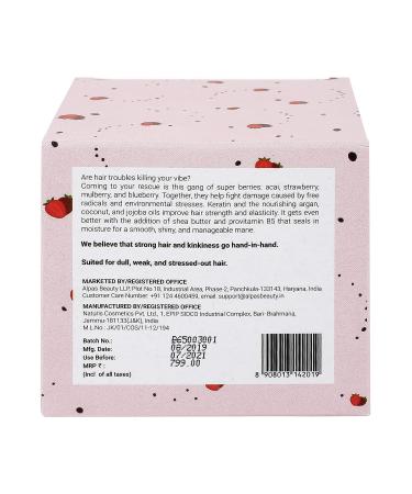 Flawsome Kinky Berries Moisturizing Hair Mask for Very Dry & Weak Hair - CG Friendly, Berry Extracts & Argan Oil - Buy Online on GoSupps.com