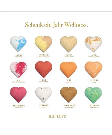 Heart-Shaped Bath Bombs Set | High-Quality Gifts for Women | Perfect for Valentine s Day Birthdays & Mother s Day | Wellness with Natural Ingredients - Buy Online on GoSupps.com