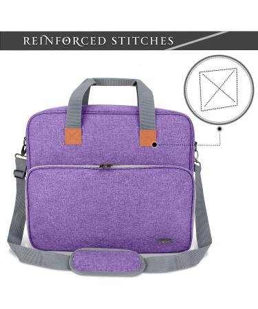LUXJA Purple Carrying Case for 12 x 10 Cricut Easy Press 2 - Tote Bag for Easy Press 2 and Supplies | Protective Travel Case for Cricut Press Accessories - Buy Online on GoSupps.com