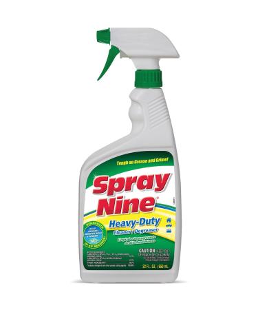 Spray Nine Permatex Multi-Purpose Cleaner/Disinfectant - 0.17 gal (22 fl oz) - Clear - 6/Bundle (26825BD)