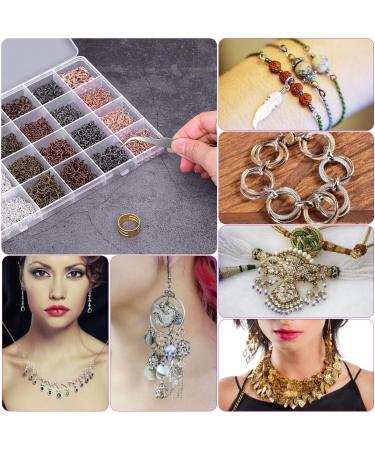 Cridoz 2340Pcs Jump Rings and Lobster Clasps Kit for Jewelry Making and Repair - Buy Online on GoSupps.com