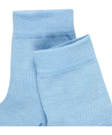 FALKE Unisex Baby Sensitive Cotton Socks Blue 12-18 Months - 1 Pair - Buy Online on GoSupps.com