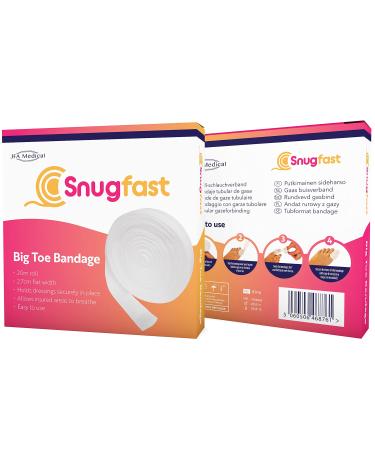Snugfast Big Toe Tubular Gauze Bandage Dressing 2.7cm x 20m Roll