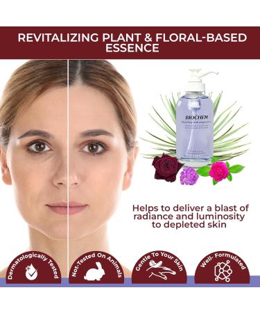 BIOCHEM Black Rose Activating Essence - Hydrating & Anti-Aging Facial Serum for Radiant Skin | 120ml Elixir - Buy Online on GoSupps.com