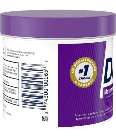 Desitin Maximum Strength 40% Zinc Oxide Diaper Rash Cream 16 oz - Pack of 1 - Buy Online on GoSupps.com