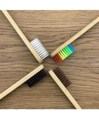 Suicra Biodegradable Soft Bristle Toothbrush | Eco-Friendly Oral Care | 10PCS Mixed Color Grip - Buy Online on GoSupps.com