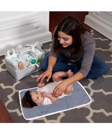 Wendergo Portable Nappy Changing Mat Baby Travel Change Mat Foldable Diaper Pad 60 x 35 cm Waterproof Wipe Clean Lightweight Perfect for On The Go and Home Newborns Essentials (Pink) - Buy Online on GoSupps.com