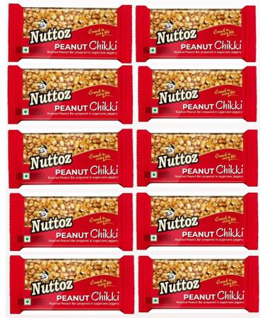 Nuttoz Peanut Bar 32g (Box of 20) - Buy Online on GoSupps.com