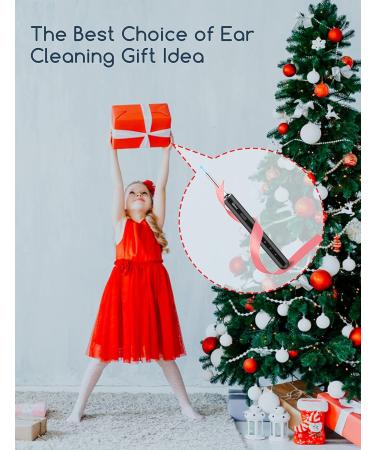 Qimic 1080P FHD Wireless Ear Wax Remover Camera | Ear Cleaner Kit with 6 LED Lights | Visual Otoscope for Adults, Kids & Pets - Black - Buy Online on GoSupps.com