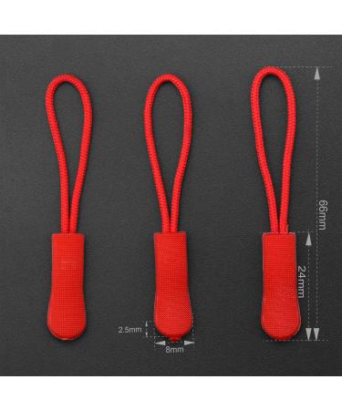 40 Pack Nylon Zippers with Handles - Durable Replacement Zipper Cords for Sports Backpacks & Camping Gear - Buy Online on GoSupps.com