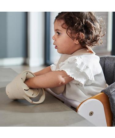 Baby Boosa Surprise Snack Pot - Dentist-Developed No-Spill Cup for On-The-Go Snacking - Collapsible & Soft Finger Food Container - Explore Healthy Treats with Easy Access - BLW Milano Black - Buy Online on GoSupps.com
