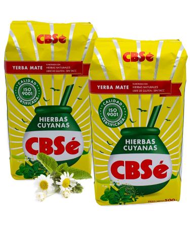 Yerbee Yerba Mate Hierbas Cuyanas CBS Tea 1kg (0.5kg x 2) in Argentina | Detox & Energy Drinks