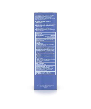 Buy Neutrogena T/Sal Therapeutic Shampoo 4.5 oz | Scalp Build-Up Control | International Shipping Available - Buy Online on GoSupps.com