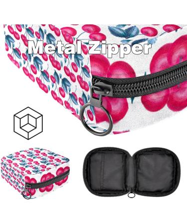 Seamless Women's Binding Bags with Cherry Pattern | Large Menstrual Cup Pocket & Zipper | Ideal for Period Inserts & Tampons - Buy Online on GoSupps.com