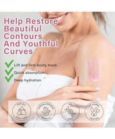 MOSKILA TIGHT Lift and Firm Booty Mask - Leave-On Treatment for Cellulite Reduction - Peach Pink - International Shipping Available - Buy Online on GoSupps.com
