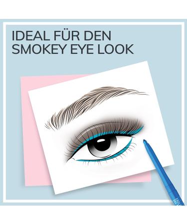 Manhattan Endless Stay Waterproof Gel Eyeliner - Aqua Sparkle 004 | Glitter Gel Eyeliner for All-Day Wear | International Shipping Available - Buy Online on GoSupps.com