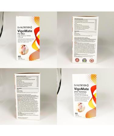 Dr Nutrition 360 - VigoMate For Men - Sustain And Enhance Physical Capability And Performance - Boost Libido - Support Healthy Testosterone Levels - 60 Capsules - Buy Online on GoSupps.com