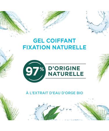 Natur Moi - Wet Effect Styling Gel - Non-Greasy Non-Sticky - 12 Hour Hold - All Hair Types - 97% Natural Origin - Organic Barley - 150ml - Recycled Tube - Made in France - Buy Online on GoSupps.com