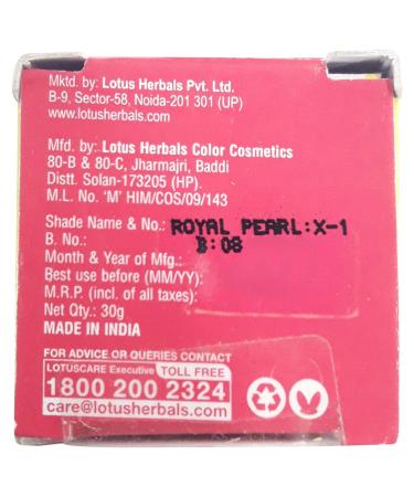 Buy Lotus Herbals Xpress Glow 10 in 1 Daily Beauty Creme Royal Pearl - 30g | International Shipping Available - Buy Online on GoSupps.com