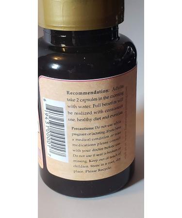 100% Pure WI-Grown American Ginseng Capsules - 60 Count - 500 mg - Energy Boost - Fight Fatigue - Buy Online on GoSupps.com