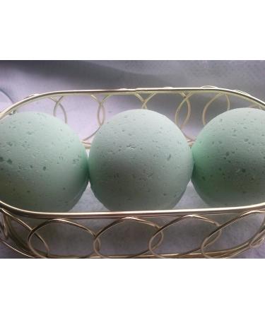 Spa Pure Drakkar Noir Type Bath Bombs - 3 XL Fizzies, Handmade in the USA with Shea, Mango, and Cocoa Butter for Ultra Moisturizing, Great for Dry Skin - Buy Online on GoSupps.com