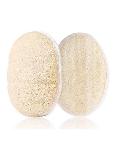 Pieces Natural Luffa Sponge Natural Loofah Body Brush Exfoliating Sponge Deep Cleansing of Skin Body for Bath SPA Shower - Buy Online on GoSupps.com