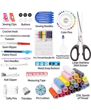 TALERLUV Needle and Thread Sewing Kit for Adults - Basic Hand Sewing Starter Set for Beginners - Travel-Friendly DIY Tools for Small Fixes and Emergency Repairs - Buy Online on GoSupps.com