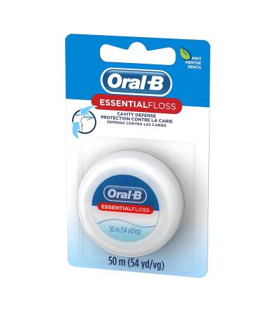 Buy Oral-B Essential Floss Mint Waxed 50 Yd | 24 Pieces | International Shipping - Best Dental Care - Buy Online on GoSupps.com