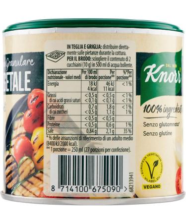  Knorr Knorr Brodo Pack of 3 Italian vegetable stock cubes for soups broths and flavorings 135g - Buy Online on GoSupps.com