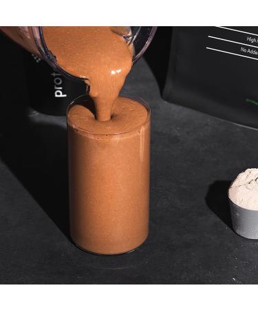 THE PROTEIN WORKS - Vegan Gainer | 450 Calories per shake | Muscle mass | Vegetable protein shake | 16 Servings | Smooth Chocolate | 2kg - Buy Online on GoSupps.com