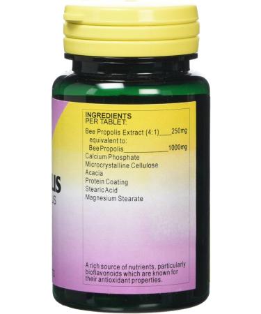 Health Plus Bee Propolis 1000mg Antioxidant & Energy Supplement - 60 Tablets - Buy Online on GoSupps.com