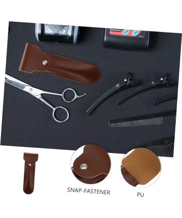 Frcolor 3-Stage Razor Holster for Travelers | Compact PU Case for Men's Travel Needs | Portable Shaving Accessories - Buy Online on GoSupps.com