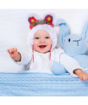Gadpiparty 2pcs Chinese Hat Kids Chinese New Year Hat Warm Hat Spring Festival Photo Props 31X30X4CM - Buy Online on GoSupps.com