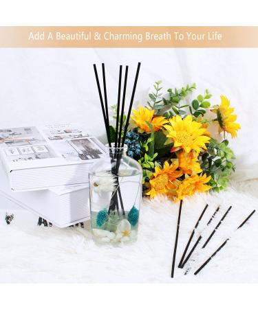 200 PCS Fiber Chopsticks Aroma Diffuser Sticks - 24cm Scented Fragrance Sticks for Room Diffusers - Cotton Black Diffuser Sticks for Home & Office - Buy Online on GoSupps.com