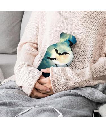 Hot Water Bottle with Lid - Rubber Bag for Pain Relief Cramps & Foot Warmer | Hot & Cold Therapy - Buy Online on GoSupps.com