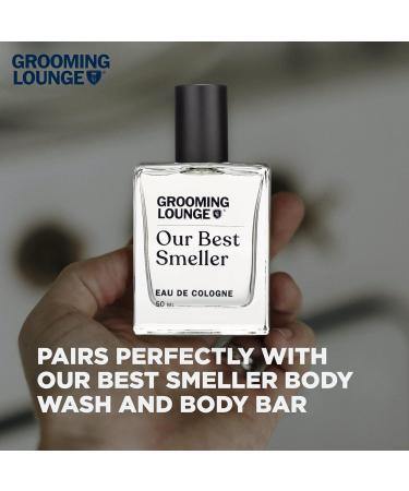 Grooming Lounge Our Best Smeller Cologne - Long-Lasting Black Pepper and Vanilla Scent - Energizing and Confidence Enhancing - No Parabens - Cruelty Free - Vegan Friendly - Day or Night Use - 1.7 oz 1.7 Fl Oz (Pack of 1) - Buy Online on GoSupps.com