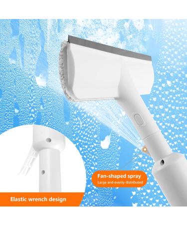 Window Squeegee with Spray Squeegee for Window Cleaning with Sprayer Window Cleaning Squeegee Kit with 57 Inch Telescopic Pole Window Squeegee Cleaning Tool for Glass Window Cleaning - Buy Online on GoSupps.com