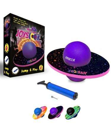 Pogo Ball Balance Board Bounce It Lolo Fun Hopper for Kids Ages 6 and Up and Adults Gift for Easter Dark Night