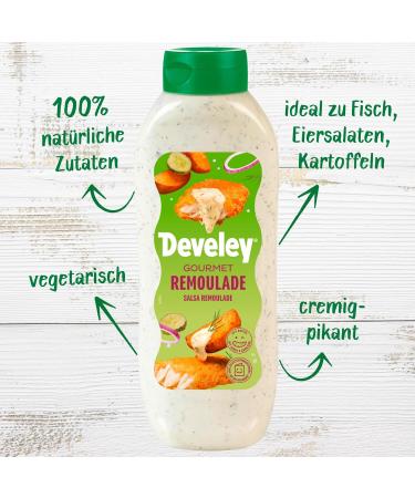 Developer Remoulade 875 ml Plastic Bottle - Premium Quality Sauces for International Shipping - Buy Online on GoSupps.com