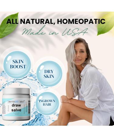 Drawing Salve for Boil Ease Cysts Splinters Burns Poison Ivy Ingrown Hair Fast Draw Ointment Made in the USA 4 Ounce (Pack of 1) - Buy Online on GoSupps.com